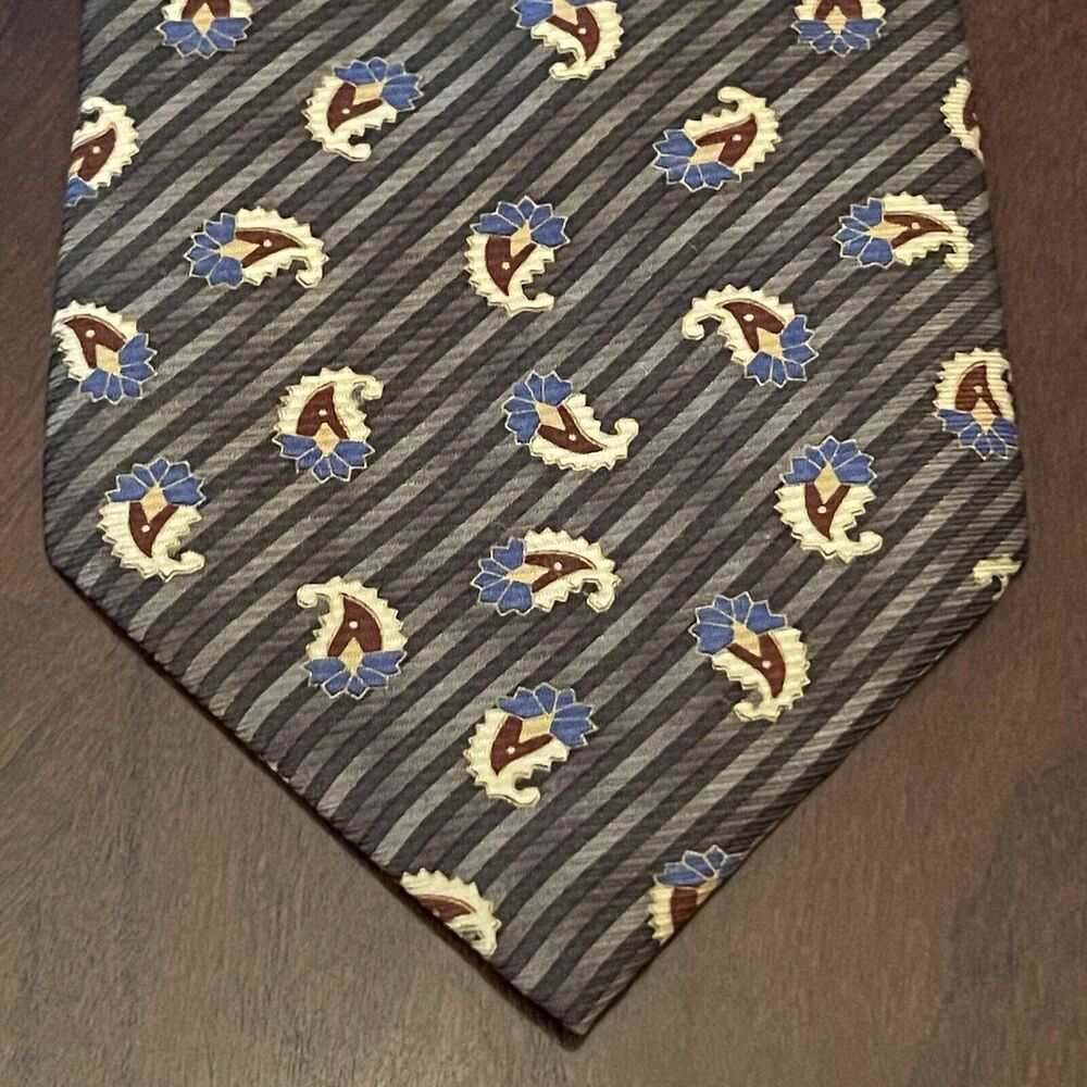 Roffe Green Hand Made 100% Silk Men’s Neck Tie Made In China